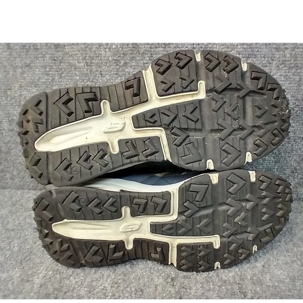 Skechers Skech-Air Envoy Mens 8 Wide Goodyear Athletic Trail Shoes‎ Gray Black